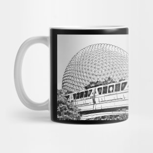 Disney Monorail Pen Mug